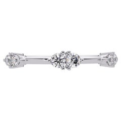 0.25 CTW Thin Diamond Stacking Band Ring in 14K Gold, SI+ Diamonds
