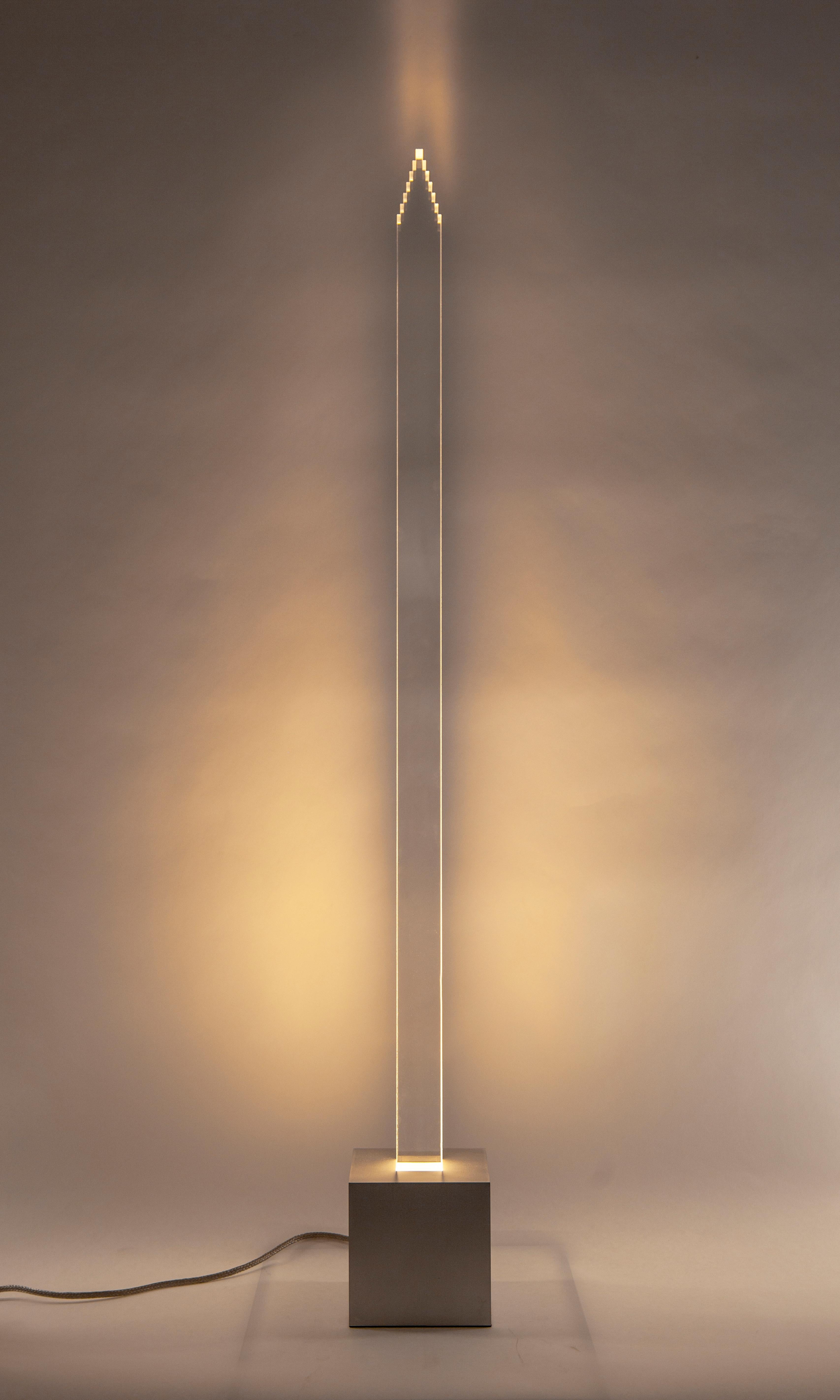 Modern 02°52”S Floor Lamp by Yonathan Moore, Represented by Tuleste Factory For Sale