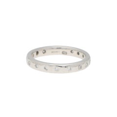 Anillo de eternidad de diamantes de 0,25 quilates en oro blanco de 18 quilates