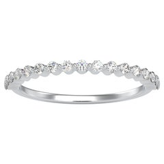 0.26 Carat Diamond 14K White Gold Ring