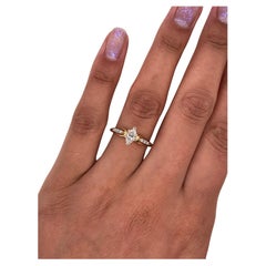 0.28 Total Carat Marquise Prong-Set Engagement Ring