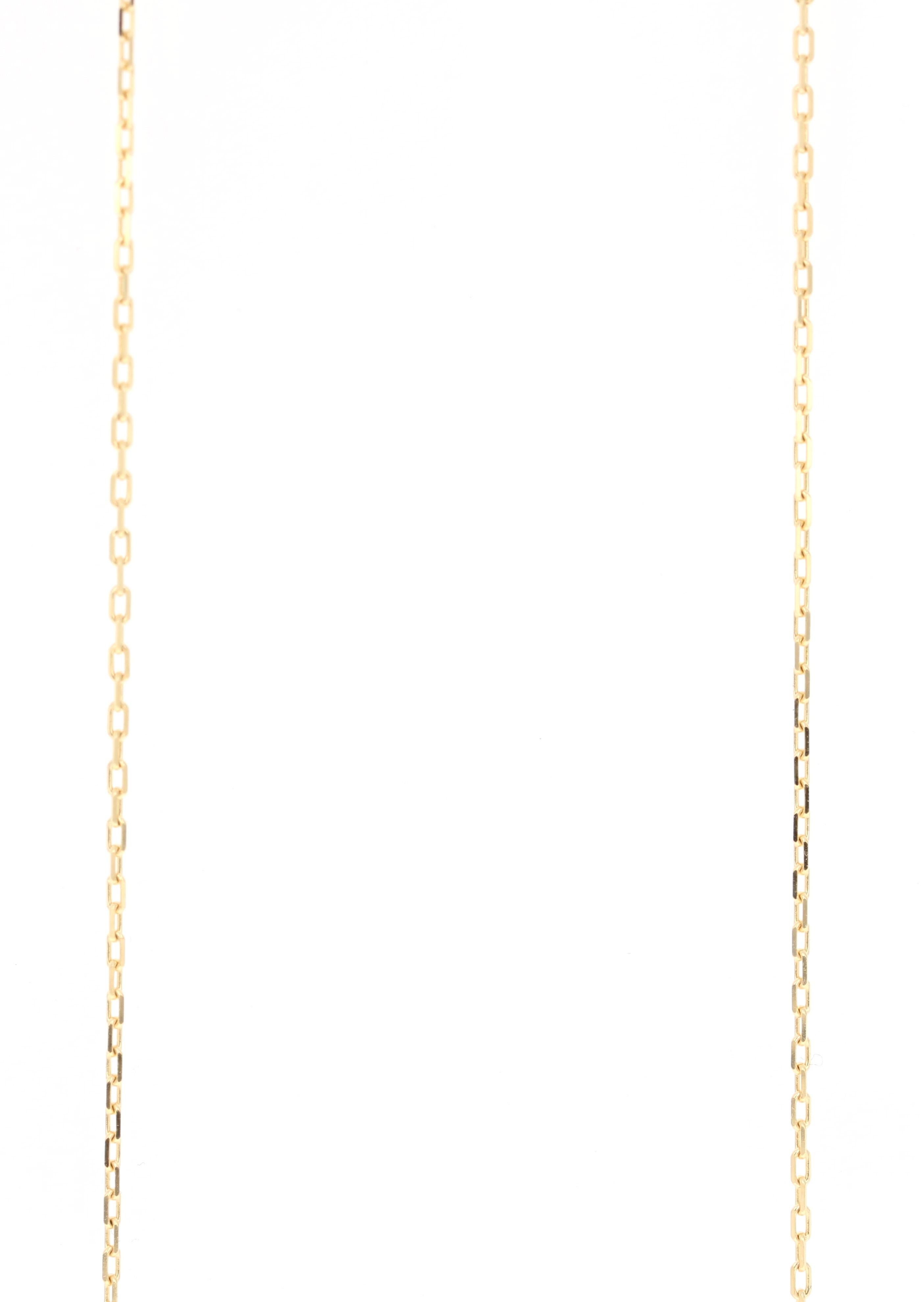 Modern 0.29 Carat Baguette Bar Chain Necklace 14 Karat Yellow Gold For Sale