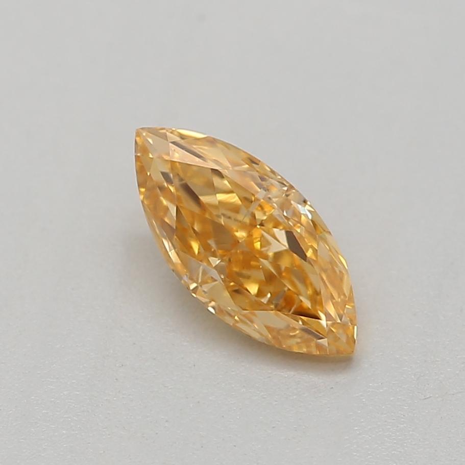 *100% NATURAL FANCY COLOUR DIAMOND*

✪ Diamond Details ✪

➛ Shape: Marquise
➛ Colour Grade: Fancy Intense Yellow-Orange
➛ Carat: 0.29
➛ Clarity: I1
➛ GIA Certified 

^FEATURES OF THE DIAMOND^

Our Fancy Intense Yellow-Orange Marquise diamond is a