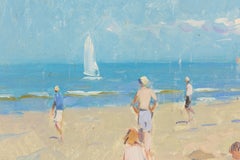 02**Impressionistische Strandszene von Niek van der Plas