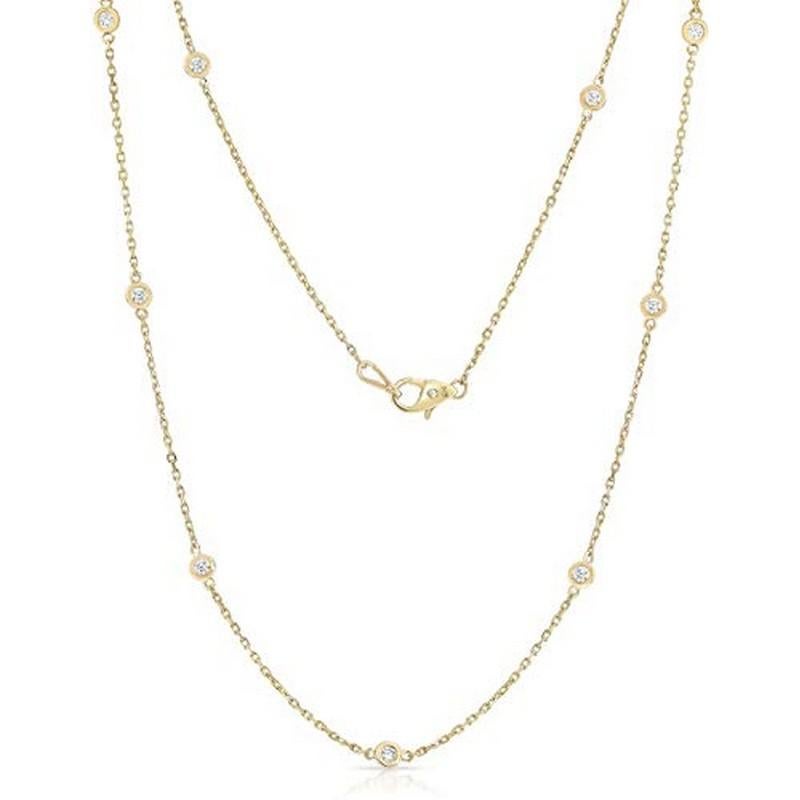 Modern 0.3 Carat Diamonds Cross Necklace in 14K Rose Gold For Sale