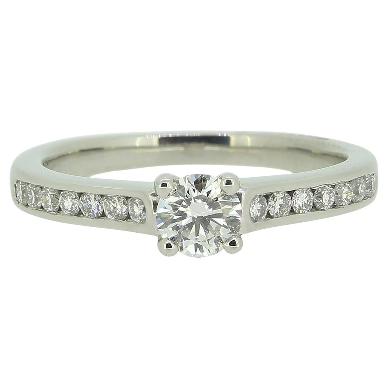 0,30 Karat Diamant-Verlobungsring