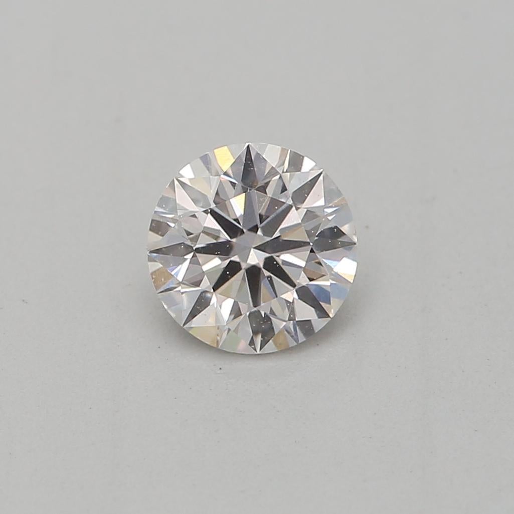 0.30 Carat Faint Pink Round cut diamond VS1 Clarity GIA Certified For Sale 1