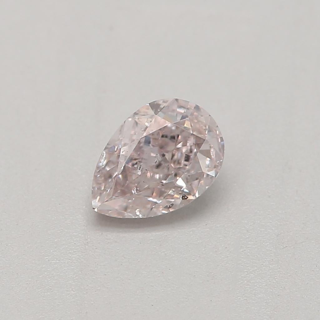 ***100% NATURAL FANCY COLOUR DIAMOND***

✪ Diamond Details ✪

➛ Shape: Pear
➛ Colour Grade: Light Pink
➛ Carat: 0.30
➛ Clarity: I1
➛ GIA Certified 

^FEATURES OF THE DIAMOND^

This 0.30 carat diamond falls into the category of small to medium-sized