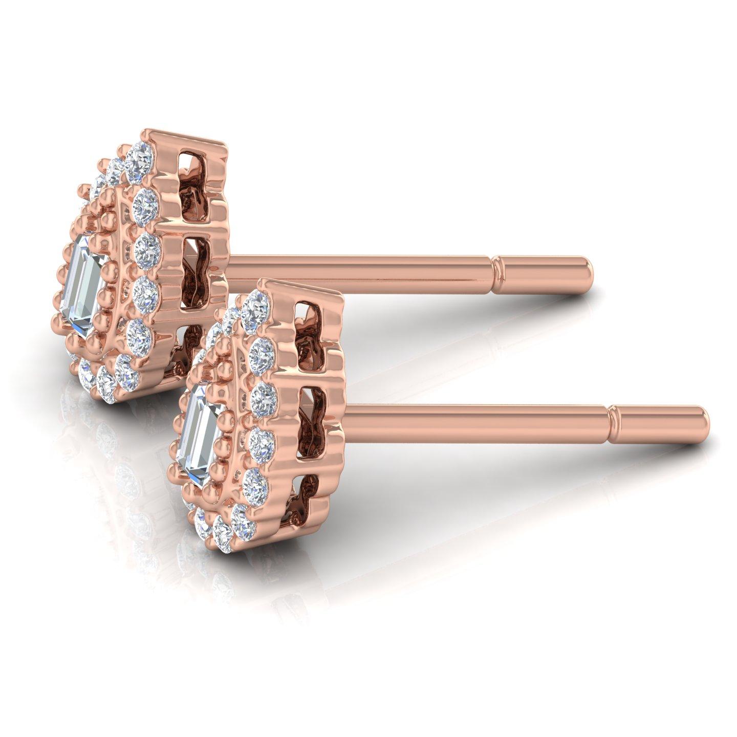 Diese exquisiten Ohrringe sind aus 18-karätigem Gold gegossen und mit 0,80 Karat funkelnden Diamanten besetzt.

FOLLOW SPECTRUM JEWELS Storefront, um die neueste Collection'S und exklusive Stücke zu sehen. Spectrum Jewels ist stolz darauf, ein Top