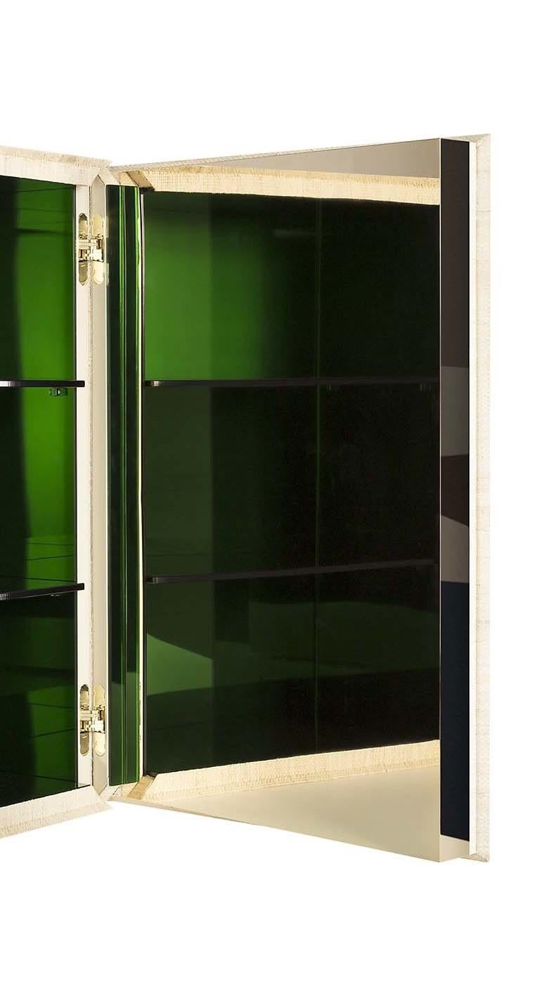 03.03 Collection Green Wall Cabinet In New Condition In Milan, IT