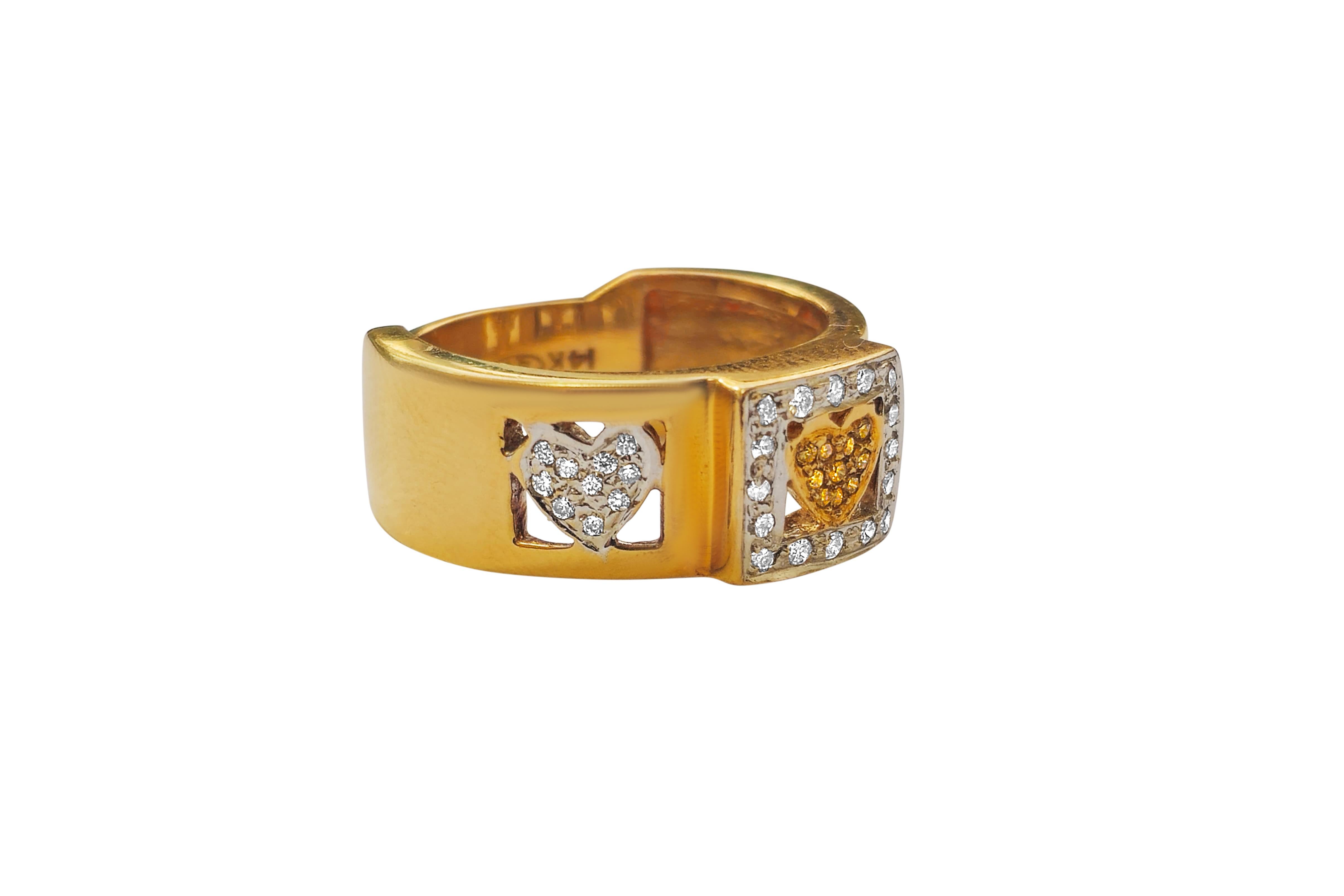 0.30ct Diamond Ring in 14k Yellow Gold For Sale 1
