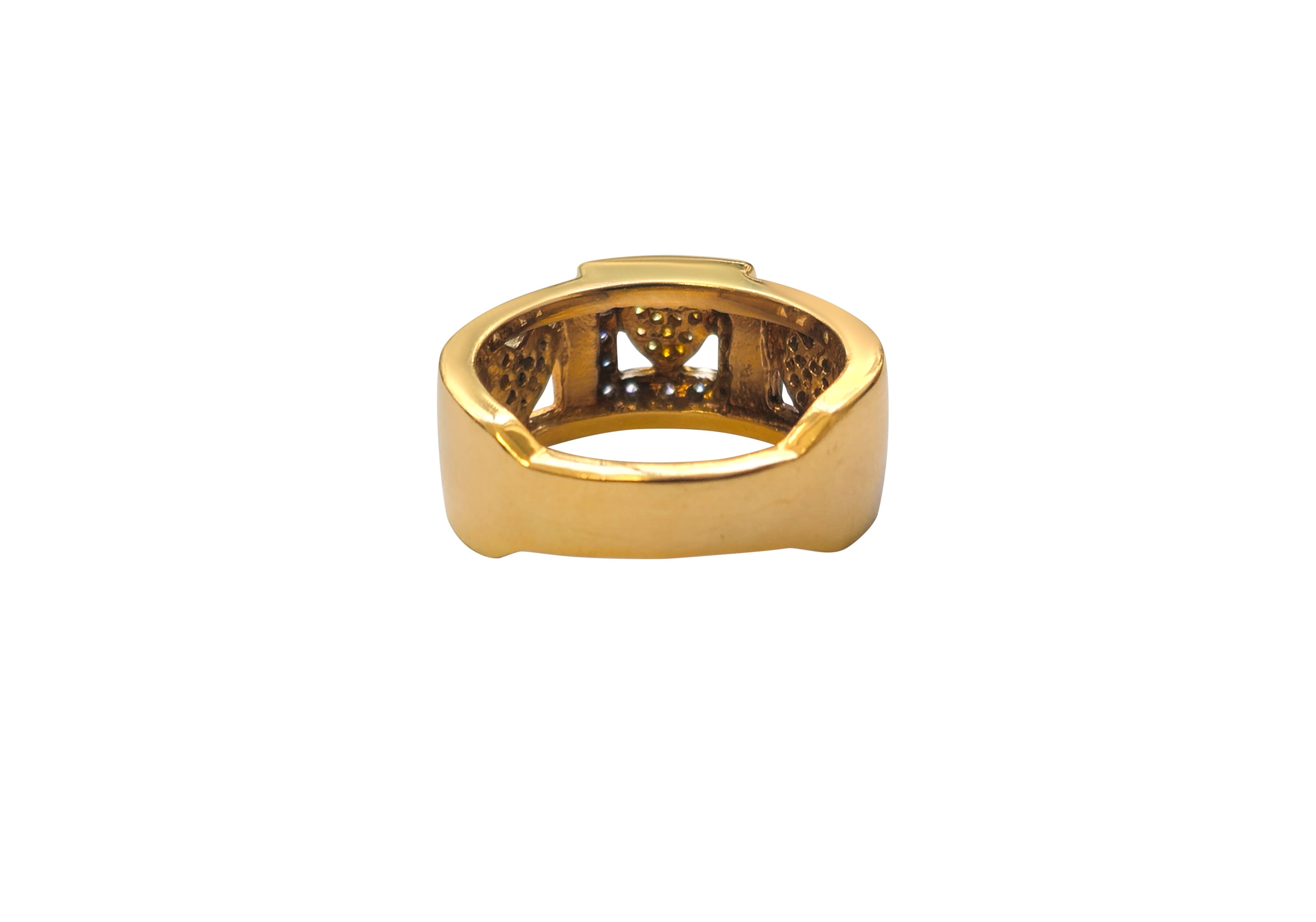 0.30ct Diamond Ring in 14k Yellow Gold For Sale 2