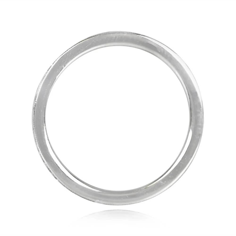 Round Cut 0.30ct Round Brilliant Cut Diamond Eternity Band Ring, Platinum For Sale