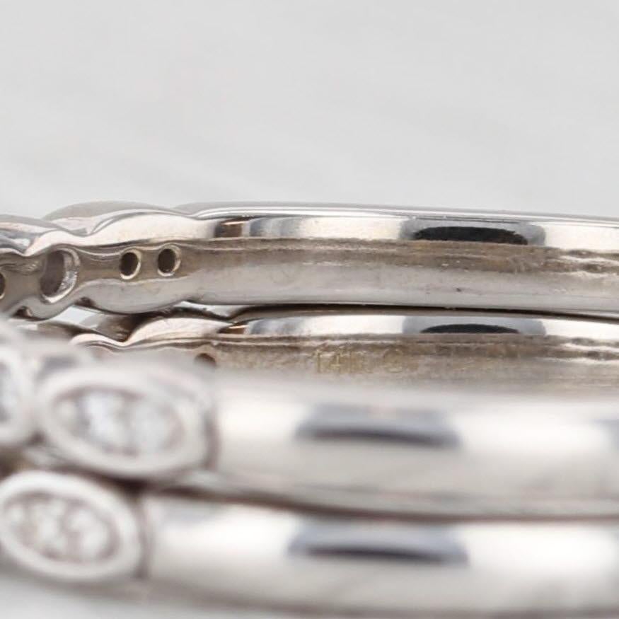 Anello di fidanzamento a forma di aureola con diamante da 0,30 ct. in vendita 3