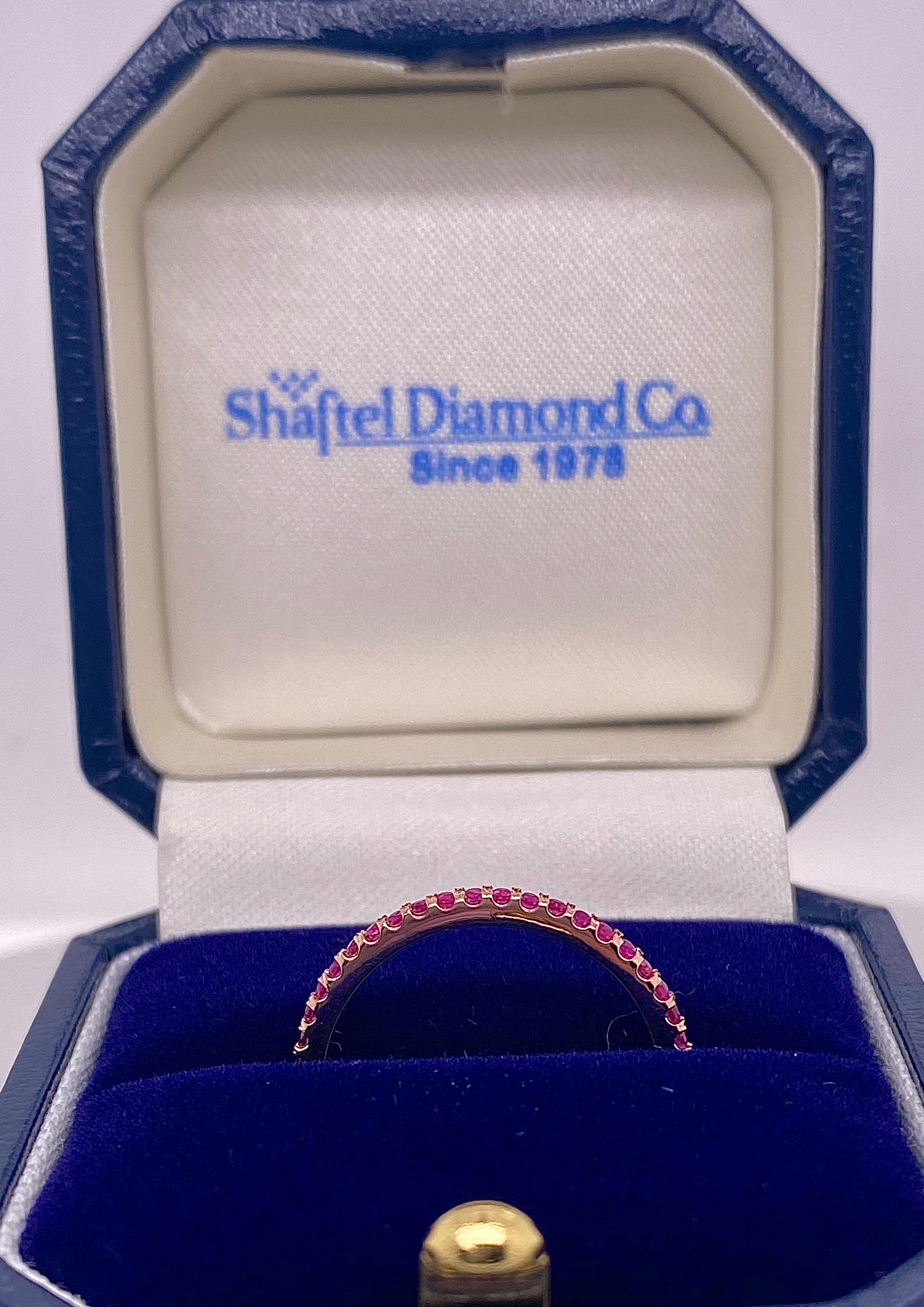 0.30 Carat Pink Natural Sapphire Ring in 14 Karat Rose Gold Band 1