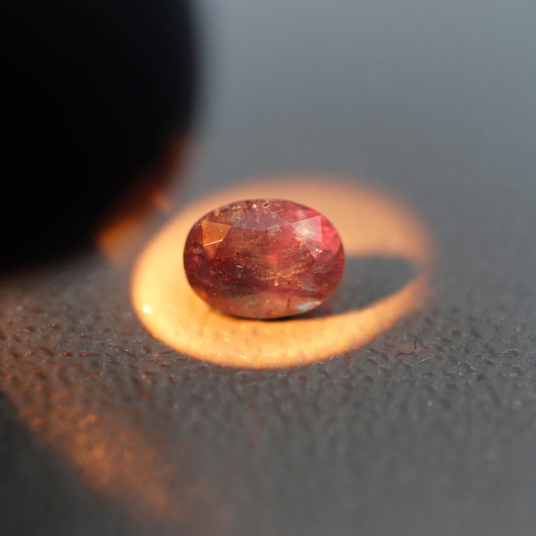Alexandrite Naturelle Changeante 0,39 Carats - Couleur Vert/pourpre, Non Traitée, Origine Sri Lanka