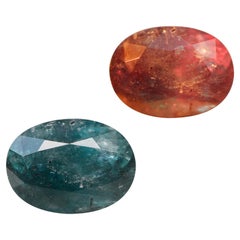 Pierre précieuse russe alexandrite naturelle à couleur changeante de 0,31 carat