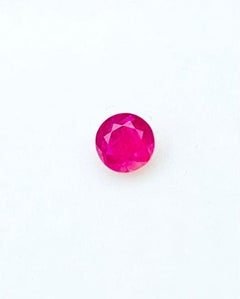0.31 Ct ICA Certified Natural Red beryl bixbite Red Emerald Gemstone