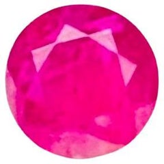 0.31 Ct ICA Certified Natural Red beryl bixbite Red Emerald Gemstone
