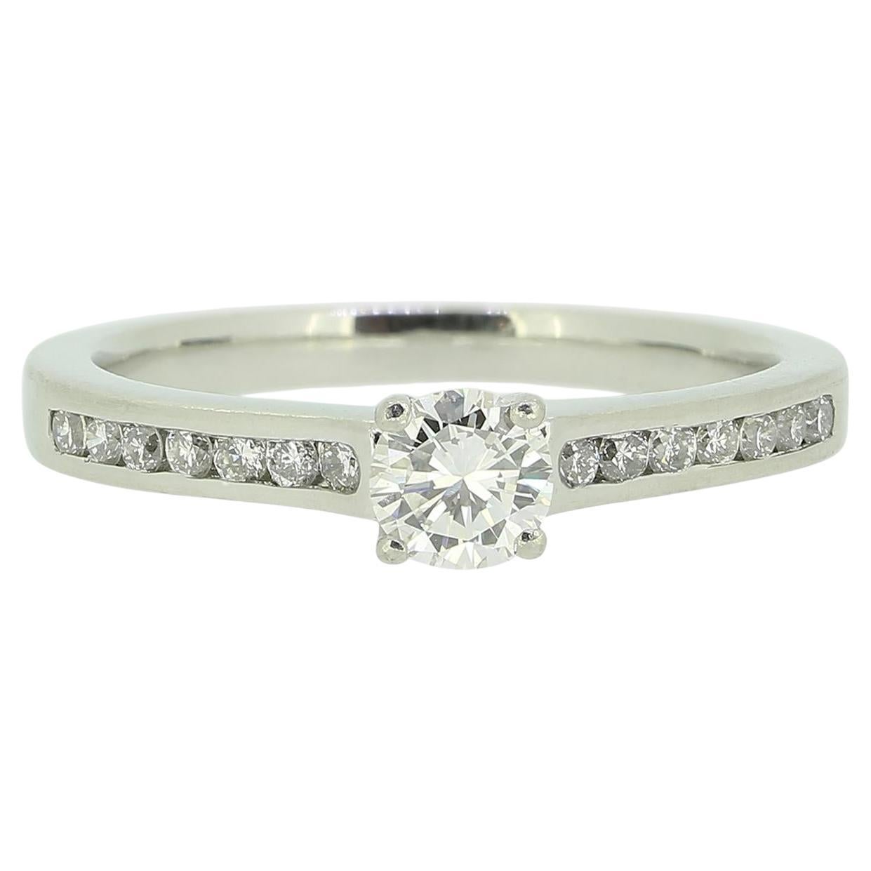 0.32 Carat Diamond Engagement Ring