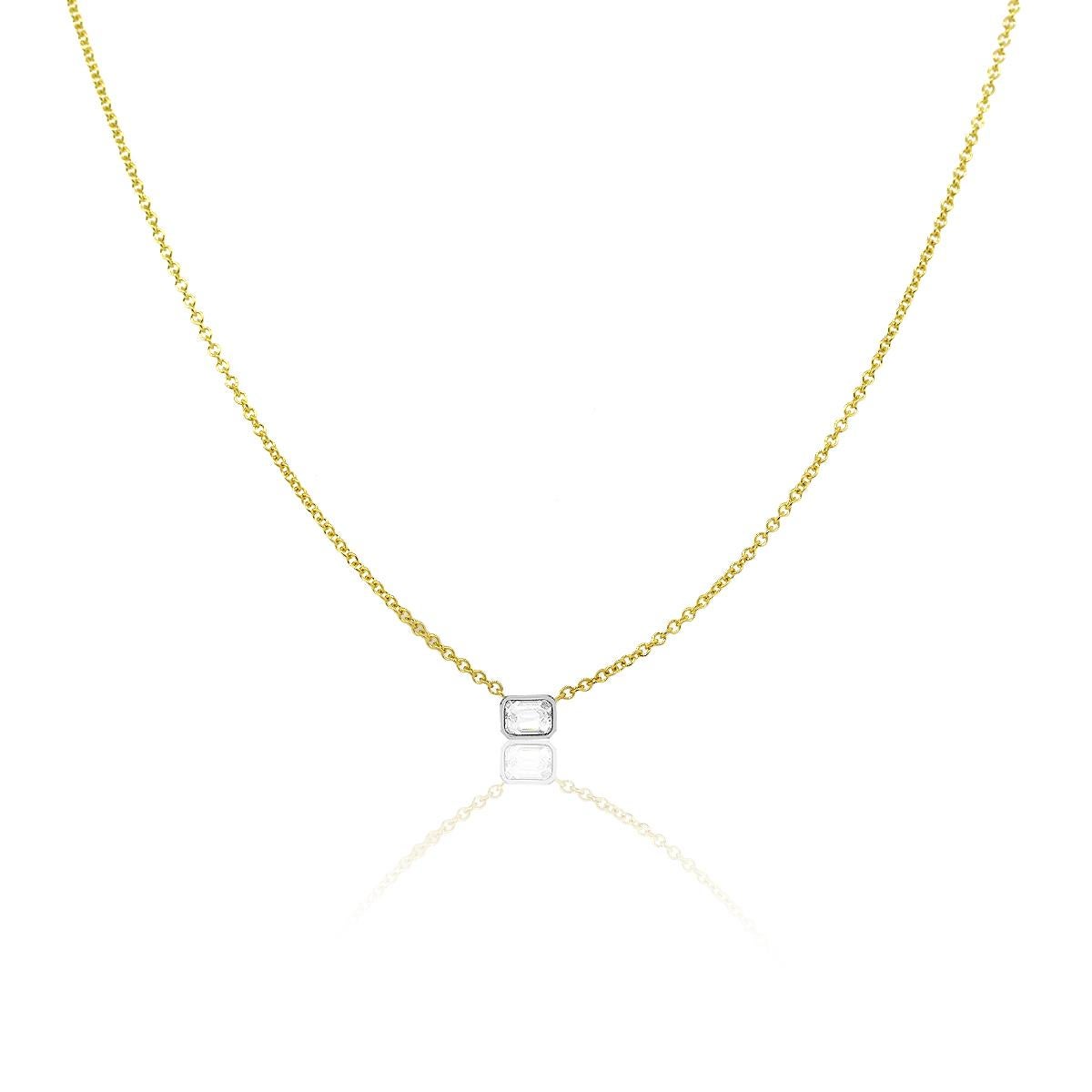 Material: 18k yellow gold
Measurements: 18″ in length with shortening ring at 16