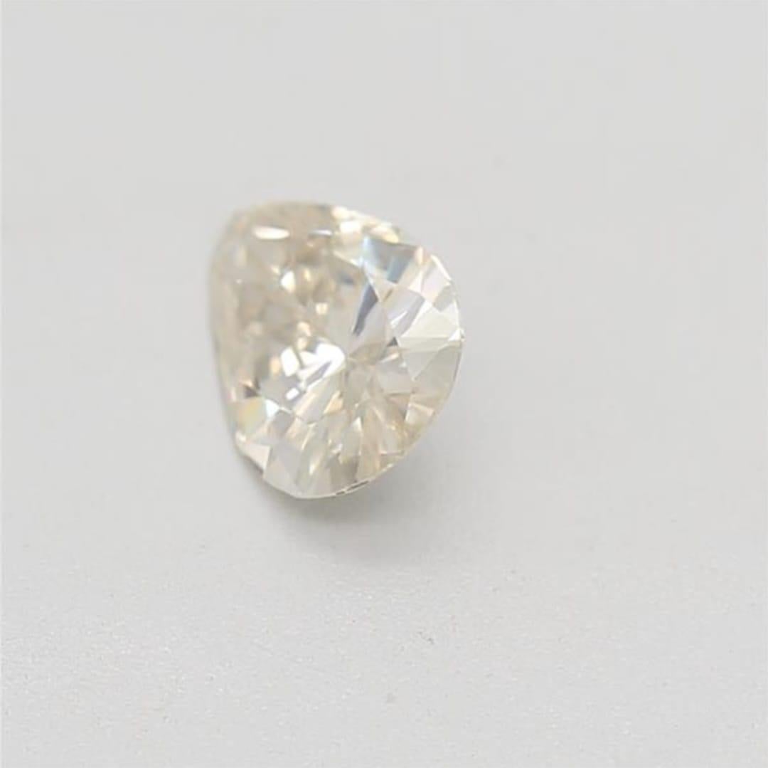 0.32 Carat Pear shape diamond VS2 Clarity GIA Certified  For Sale 2