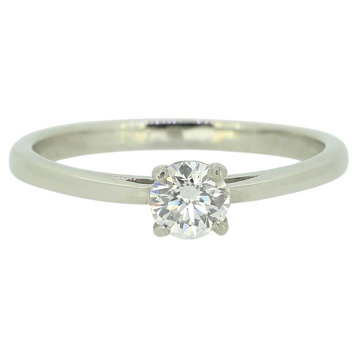 0.33 Carat Diamond Solitaire Engagement Ring