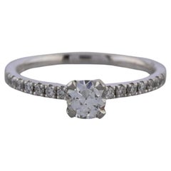 0.33 Carat Diamond Solitaire Engagement Ring