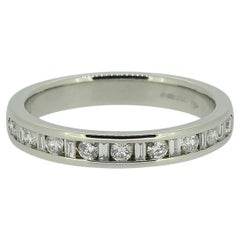 0.34 Carat Diamond Half-Eternity Band Ring 0.34 Carat Diamond Half-Eternity Band Ring