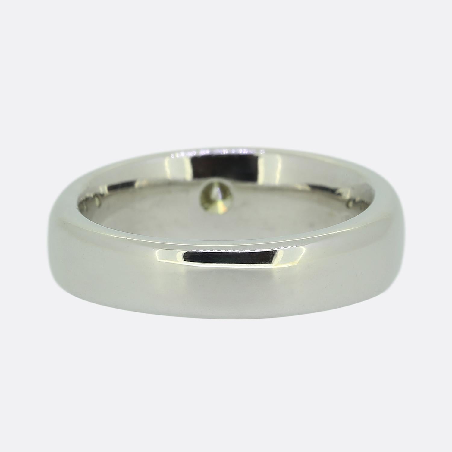 Bague avec diamant de 0,35 carat Bon état - En vente à London, GB