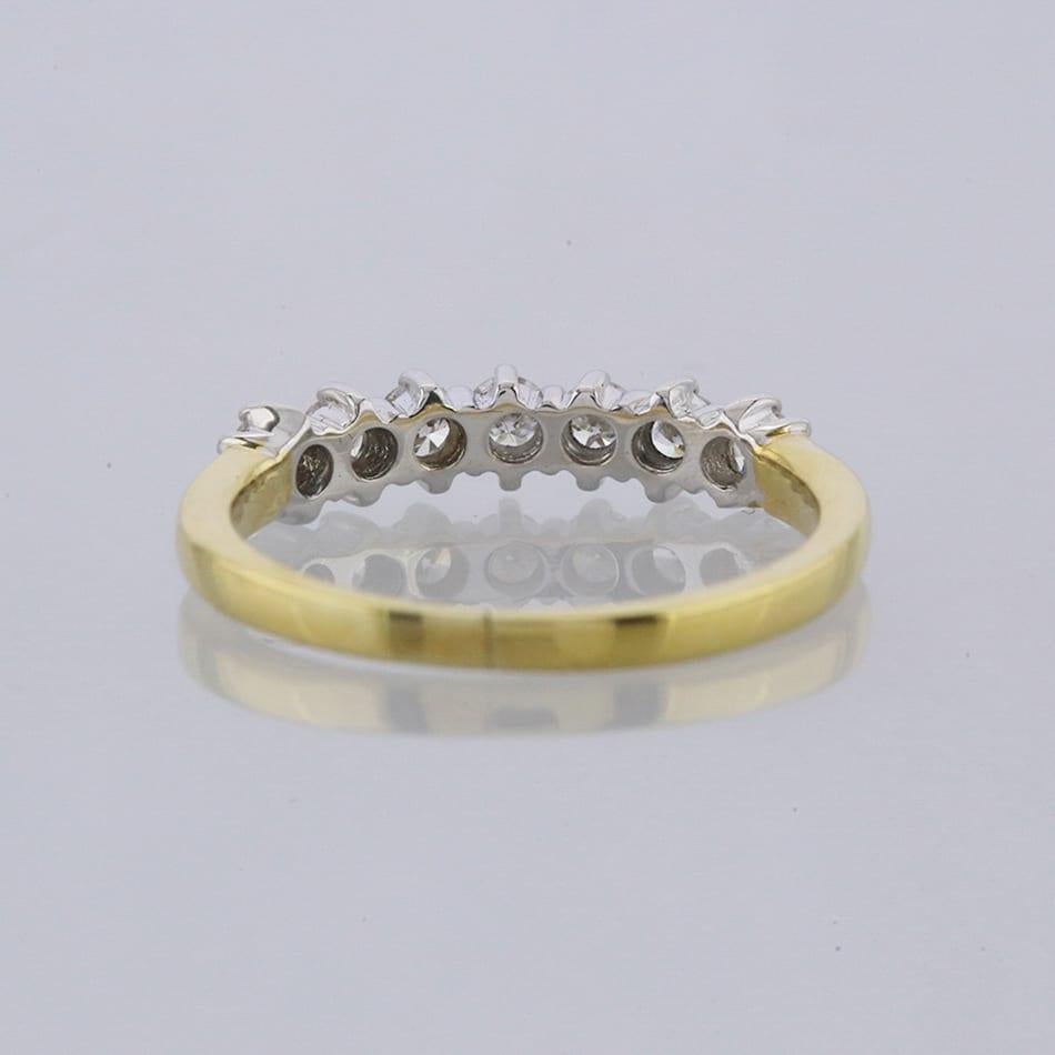 Brilliant Cut 0.35 Carat Diamond Seven Stone Ring