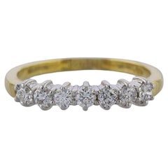 0.35 Carat Diamond Seven Stone Ring