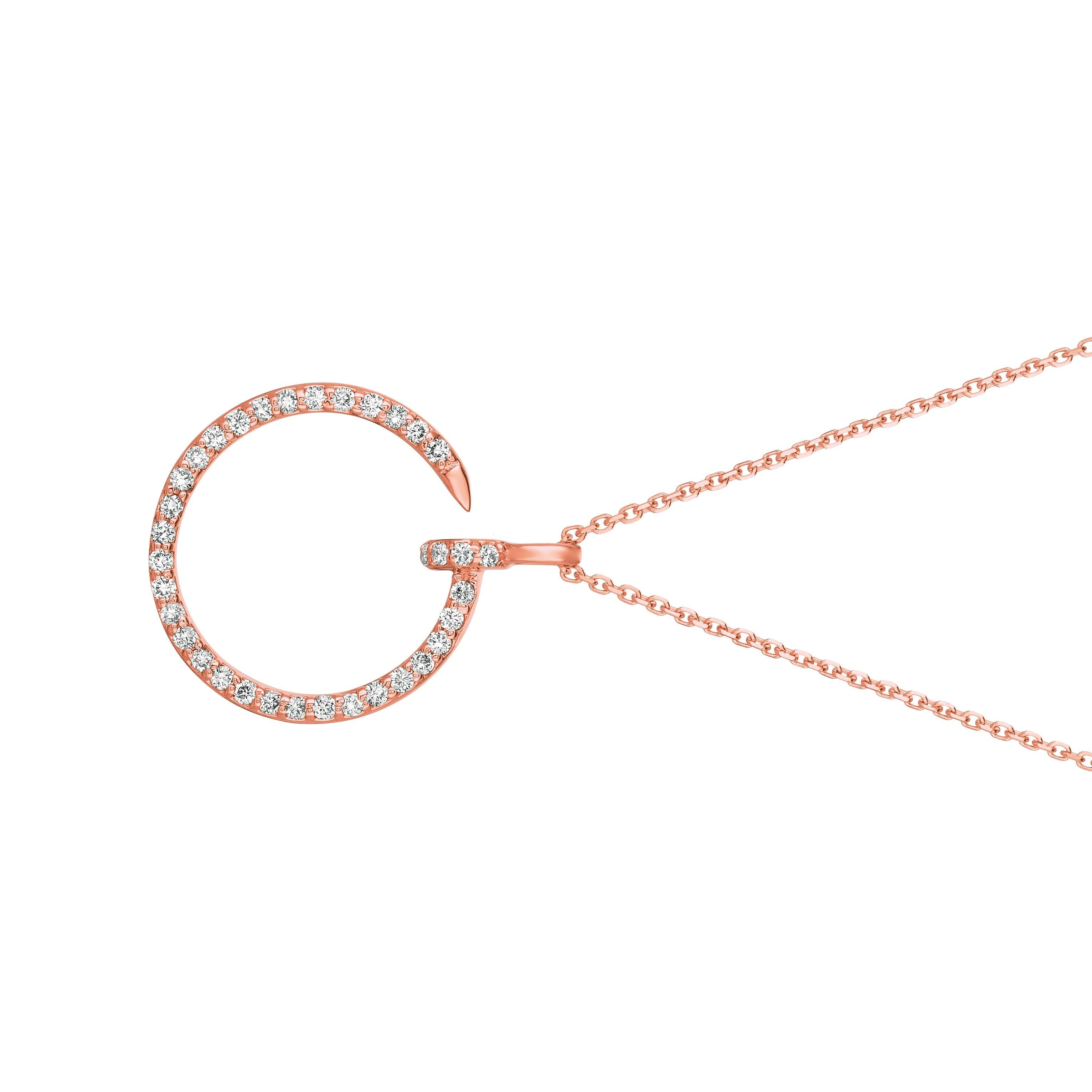 Collana di diamanti naturali da 0,35 carati in oro rosa 14K G SI con catena da 18 pollici

100% Diamanti naturali, non migliorati in alcun modo Collana di diamanti a taglio rotondo
0,35CT
G-H
SI
Oro rosa 14K, stile Pave, 3,1 grammi
15/16 di pollice