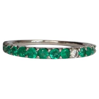 0.35Ct Colombian Emerald Ring For Sale