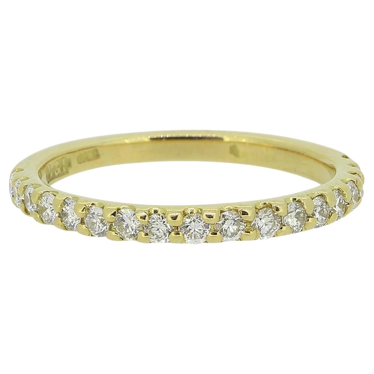 0.36 Carat Diamond Half-Eternity Ring