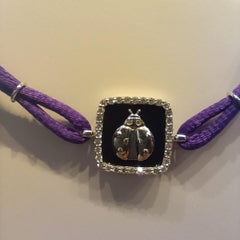 0.36 Carat VS G Diamonds On 18 Carat White Gold  Grams 7.85 Black Enamel