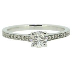 0,37 Karat Diamant-Verlobungsring