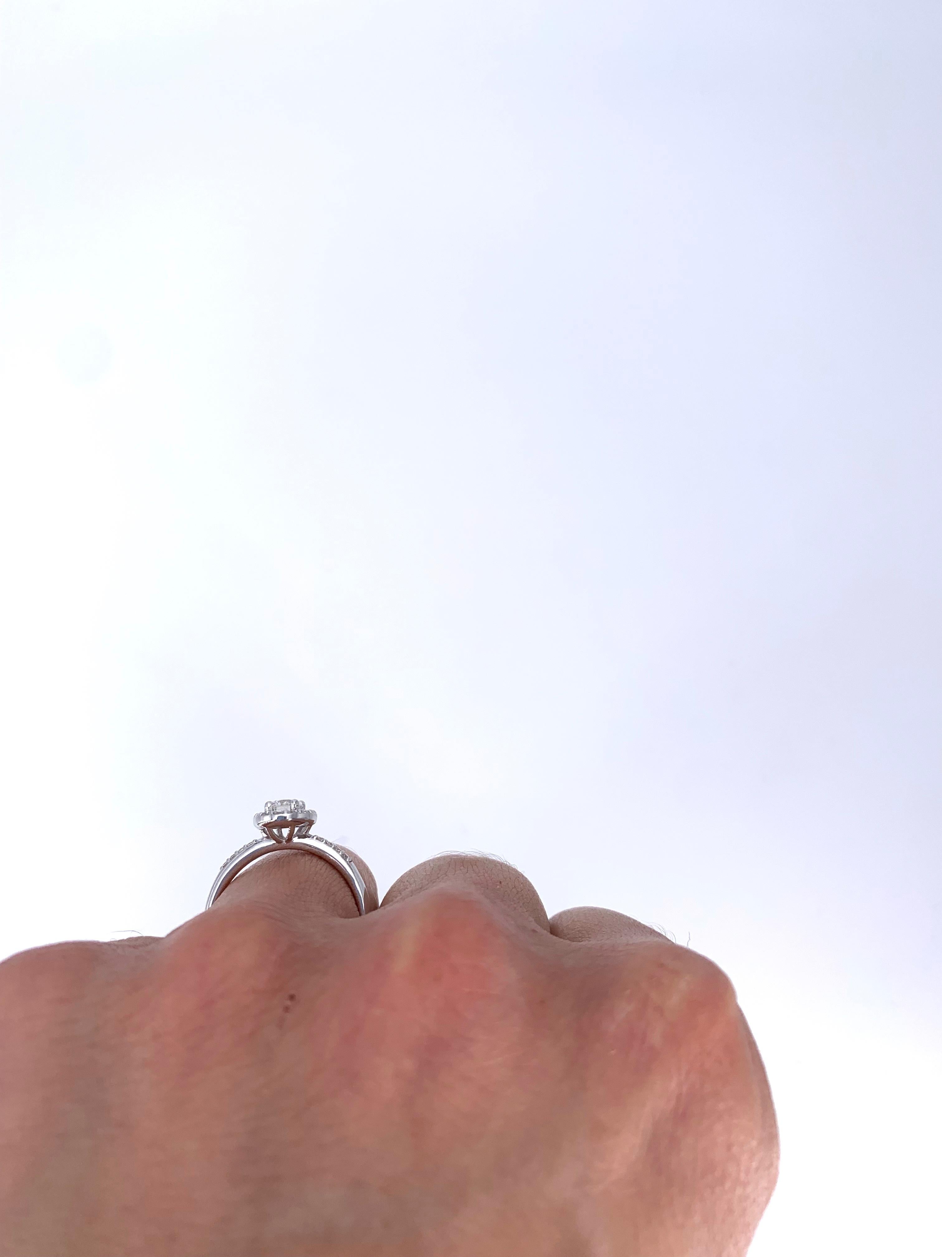 how big is a 0.3 carat diamond