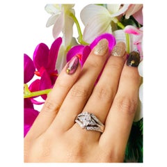 0.377 Carat Fancy Pink SI1 Clarity Diamond Ring