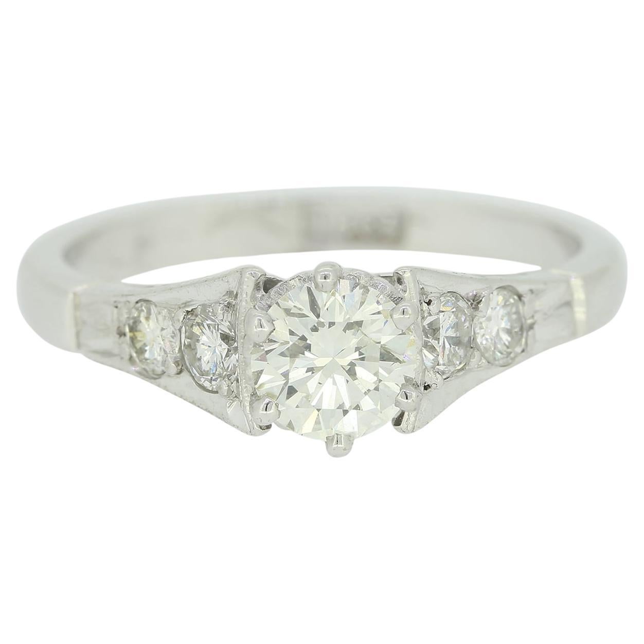 0.38 Carat Diamond Solitaire Engagement Ring