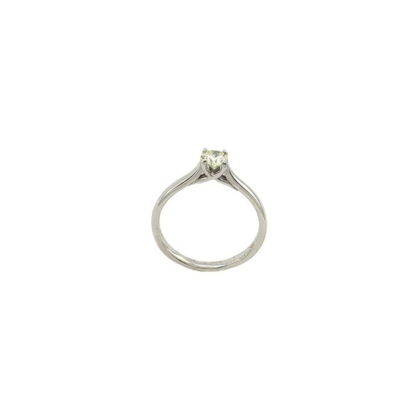 0.38ct M/VS2 Solitaire Diamond Ring, Set In 9ct White Gold

Additional Information:
Width Of Head 4.75mm
Width Of Band 2.5mm
Total Diamond Weight: 0.38ct
Diamond Colour: M
Diamond Clarity: VS2
Total  Weight: 2.7g
Ring Size: O
SMS4518