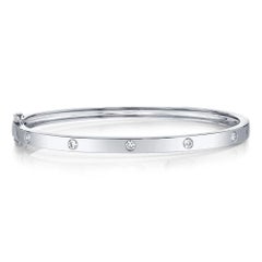 0.38ct Round Brilliant Cut Diamond Bangle