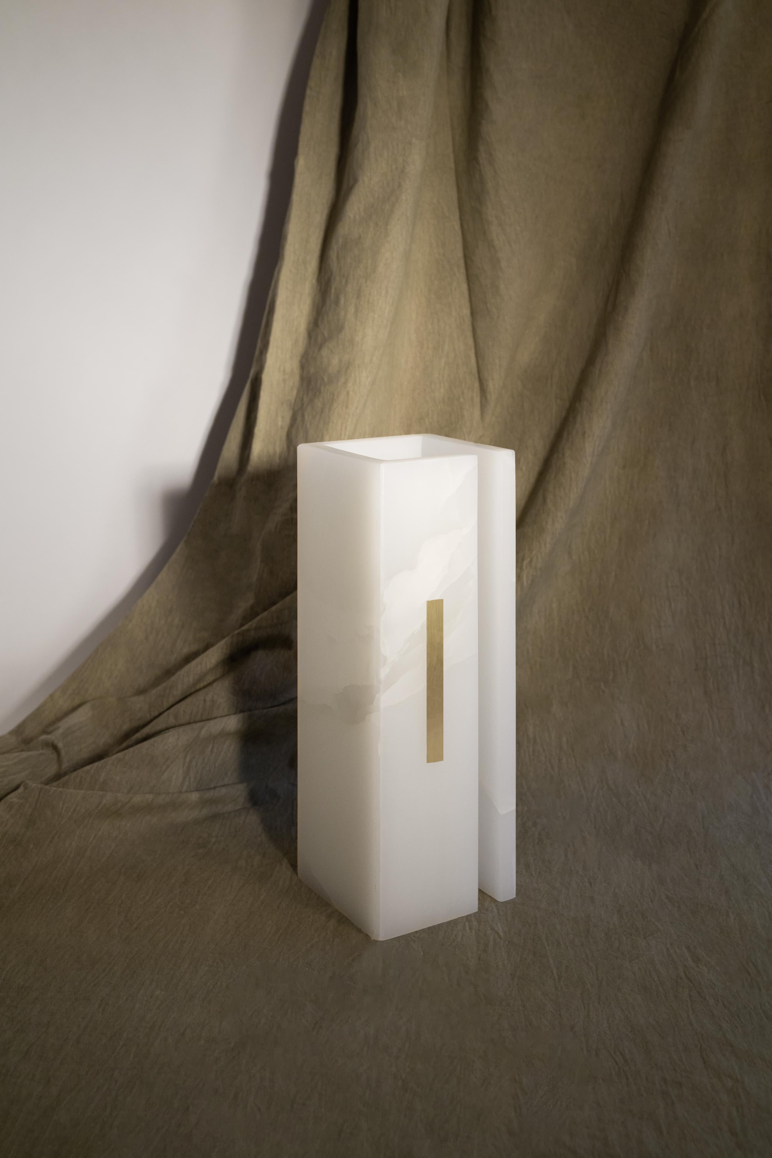 Français 03C Sculpture Onix blanc pur de Marie Jeunet en vente