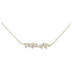 Collar Gazebo Fancy Collection de 0,4 quilates de diamantes en oro amarillo de 14 quilates
