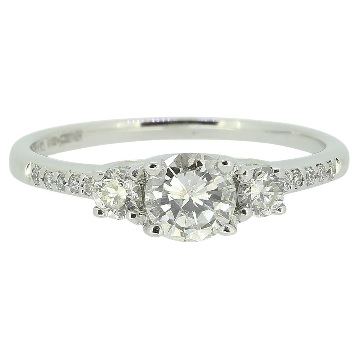 Anello di fidanzamento con diamante da 0,40 carati