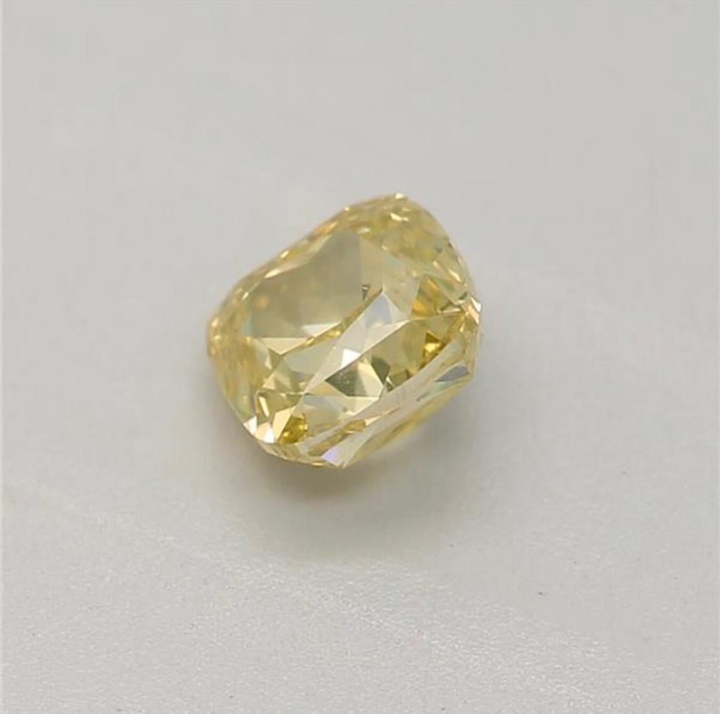 ***100% NATURAL FANCY COLOUR DIAMOND***

✪ Diamond Details ✪

➛ Shape: Cushion
➛ Colour Grade: Fancy Deep Yellow
➛ Carat: 0.40
➛ Clarity: SI1
➛ GIA Certified 

^FEATURES OF THE DIAMOND^

This diamond weighs 0.40 carats, which is equivalent to
