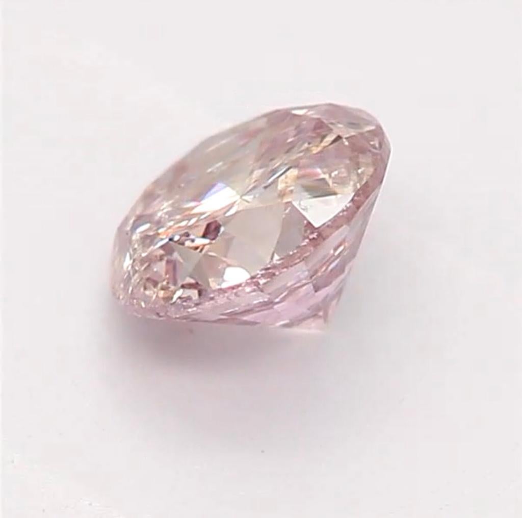 ***100% NATURAL FANCY COLOUR DIAMOND***

✪ Diamond Details ✪

➛ Shape: Round
➛ Colour Grade: Fancy Light Brownish Purplish Pink
➛ Carat: 0.40
➛ Clarity: I1
➛ CGL Certified 

^FEATURES OF THE DIAMOND^

Our 0.40 carat diamond is a relatively small but