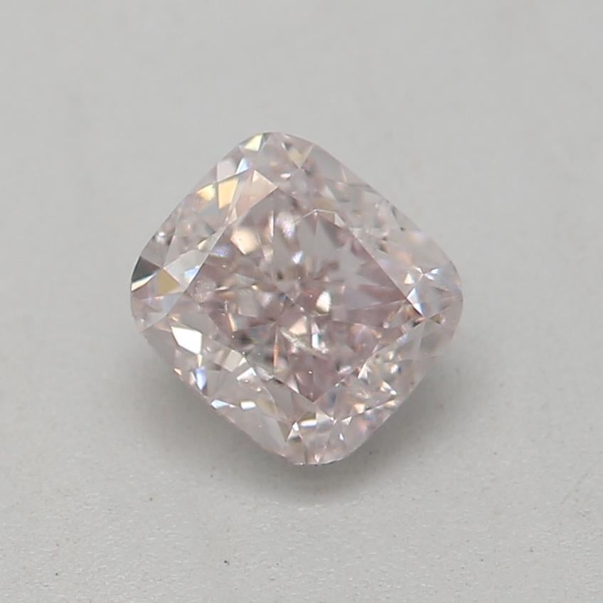 0.40 Carat Fancy Light Pink diamond SI2 Clarity GIA Certified For Sale 1