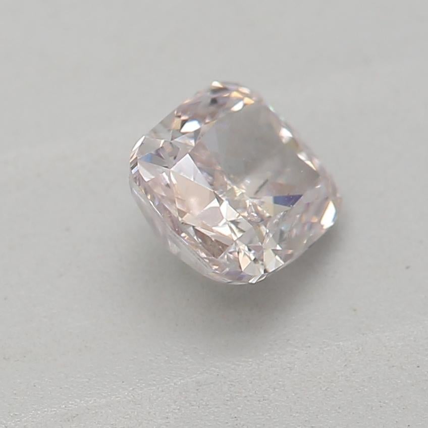 0.40 Carat Fancy Light Pink diamond SI2 Clarity GIA Certified For Sale 4