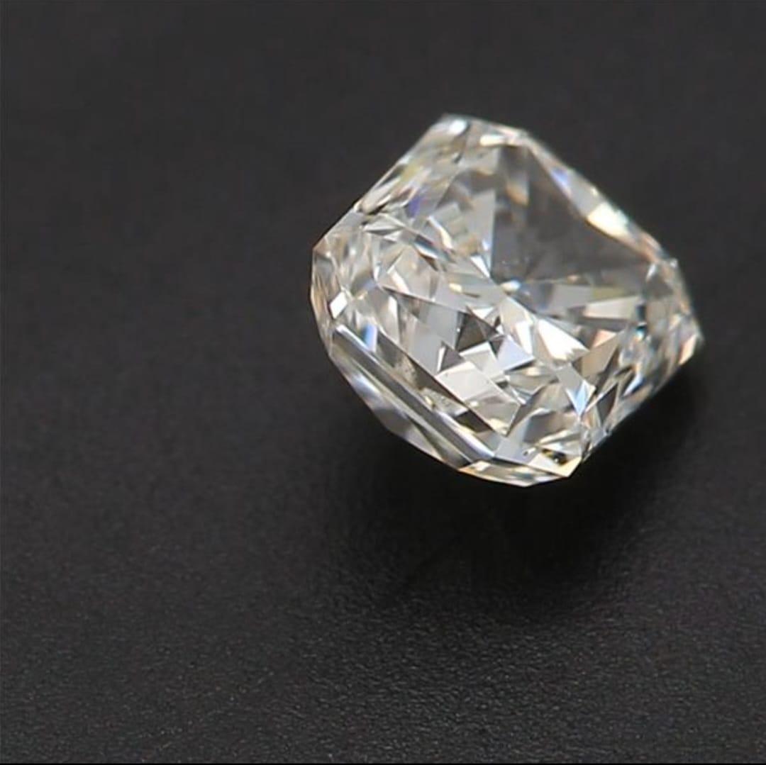 0,40 Karat strahlender geformter Diamant VVS1 Reinheit GIA zertifiziert (Radiantschliff) im Angebot